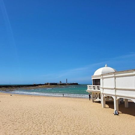 Cadiz Playa La Caleta Terraza Con Barbacoa公寓 外观 照片